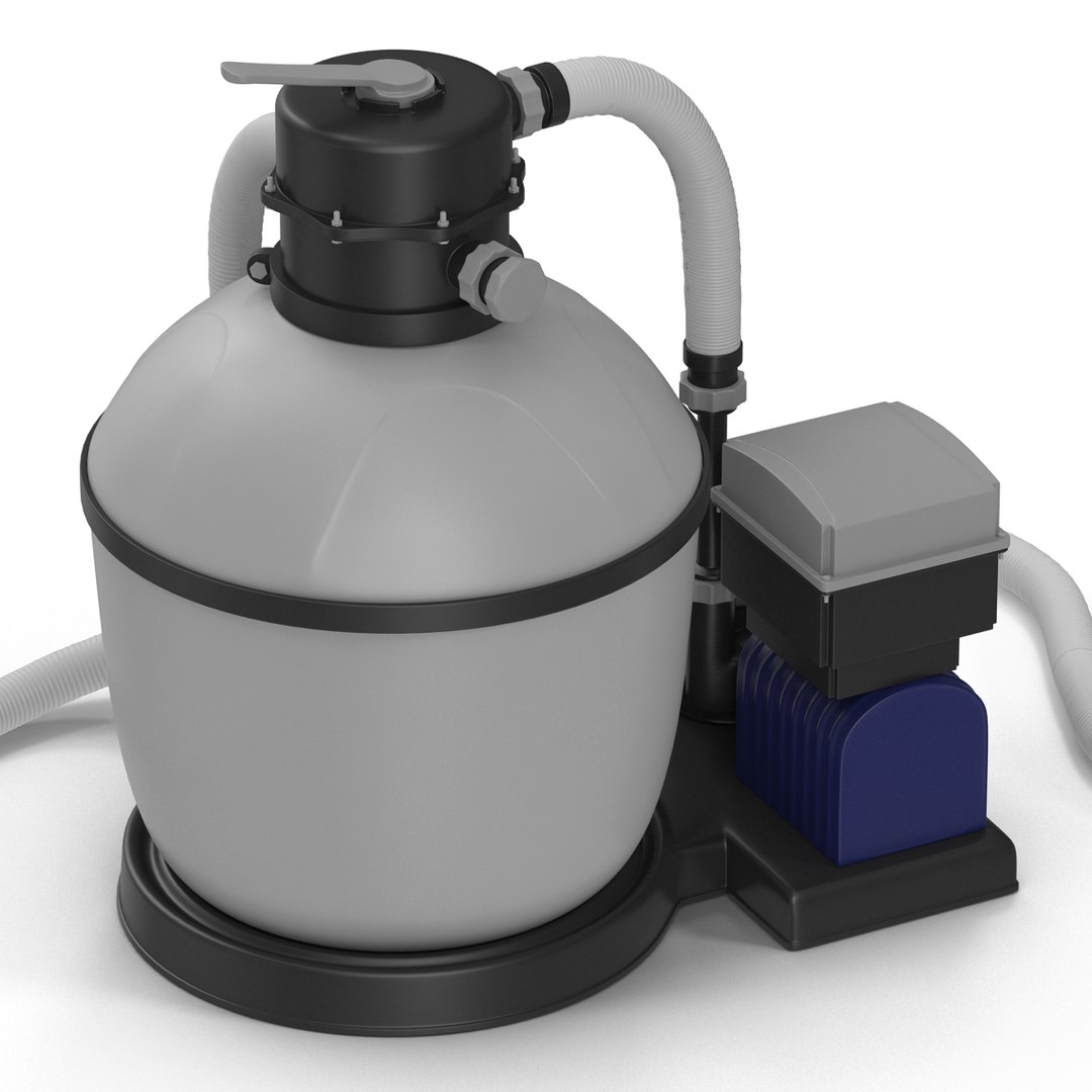 3d Model Swimming Pool Water Filter