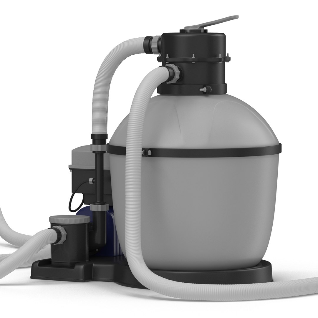 3d Model Swimming Pool Water Filter