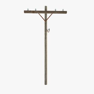 Electric Pole (lowpoly)