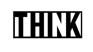 Poster Think 3D model