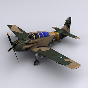 A-1E Skyraider 1st Special Operation Squadron