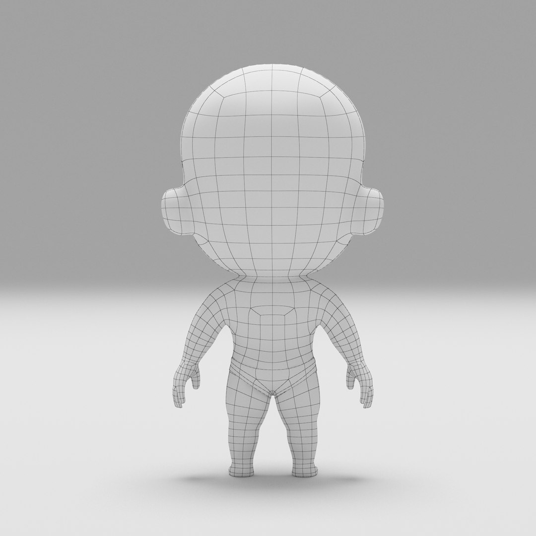 3D model Baby base mesh - TurboSquid 1946775