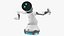 Modułowy Robot Serwisowy Rigged dla Maya