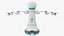 Modułowy Robot Serwisowy Rigged dla Maya
