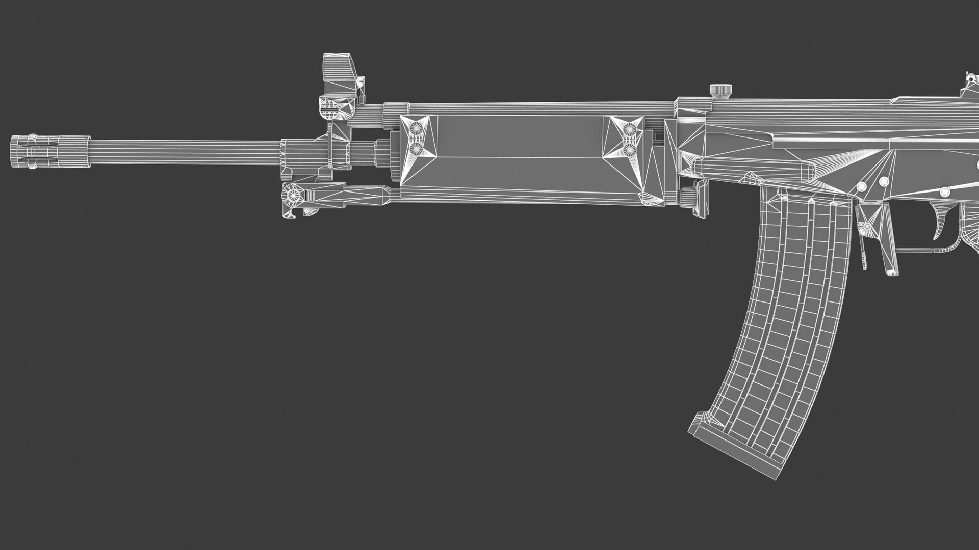 3D Model Vektor R4 Low Poly Realistic - TurboSquid 1902635