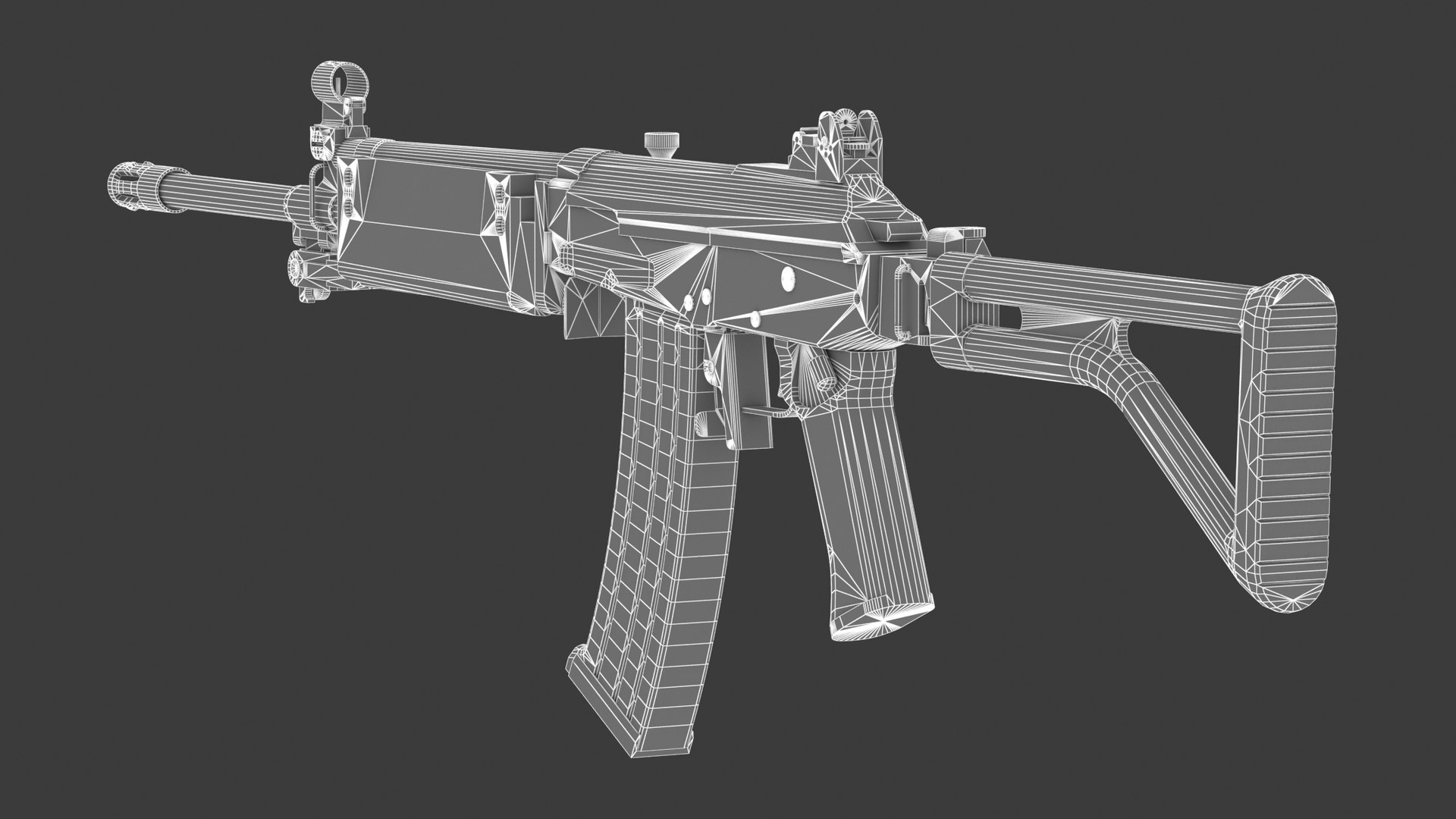 3D model Vektor R4 Low Poly Realistic - TurboSquid 1902635