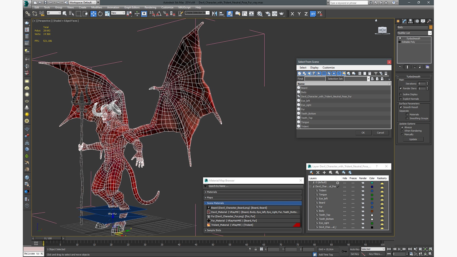 Devil Character with Trident Neutral Pose Fur model https://p.turbosquid.com/ts-thumb/Pc/X0ZLuB/2K/devilcharacterwithtridentneutralposefurc4dmodel030/jpg/1658868099/1920x1080/fit_q87/0d3e375d00743fb8aabef6b61702d9f2038b3e26/devilcharacterwithtridentneutralposefurc4dmodel030.jpg