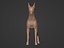 Low Poly Dog  Figurine- Doberman