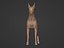 Low Poly Dog  Figurine- Doberman