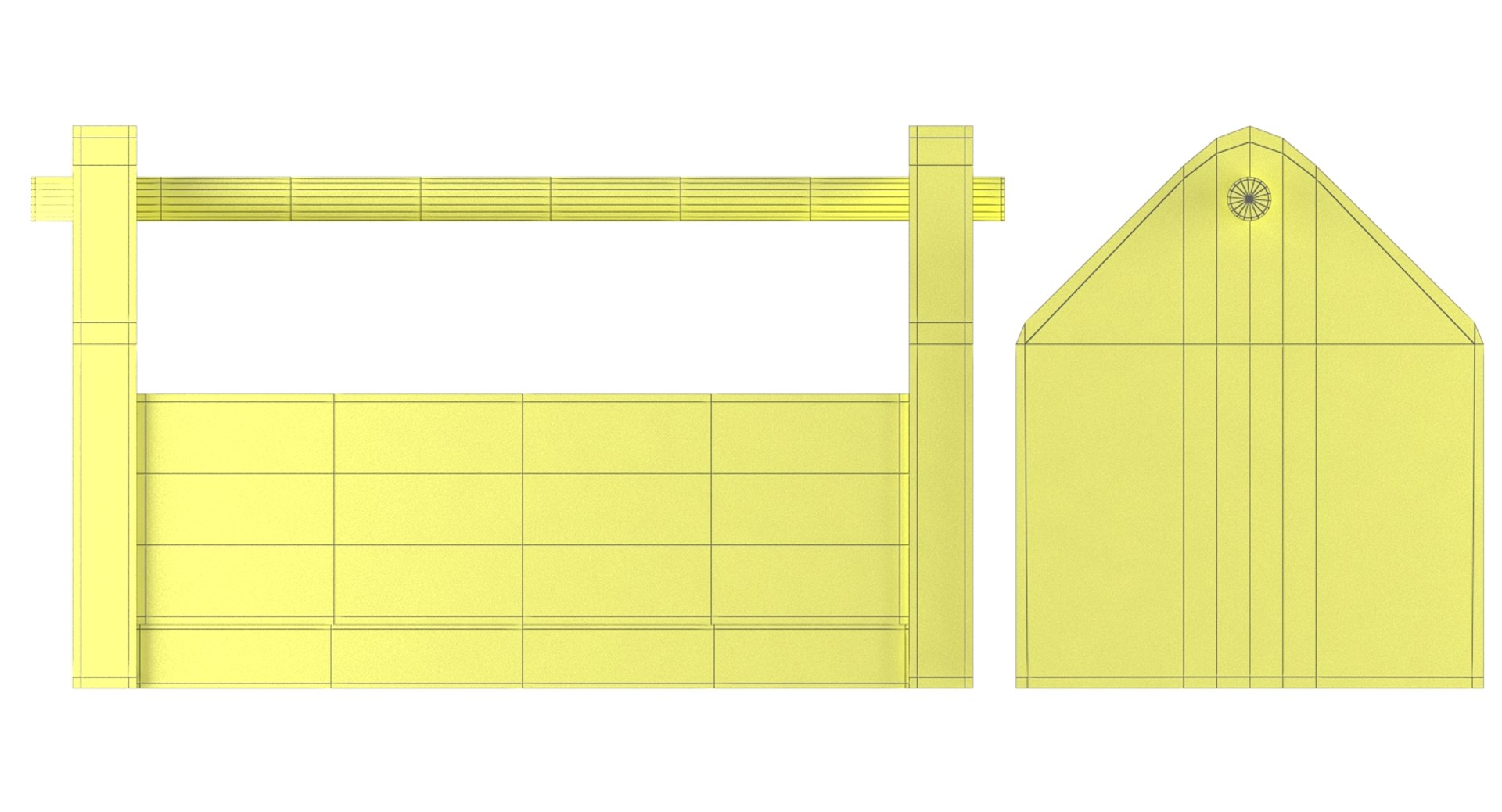 Wooden Tool Box Dwg