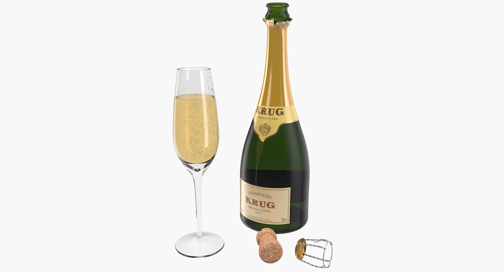 Krug Champagne Stock Photo - Download Image Now - Champagne