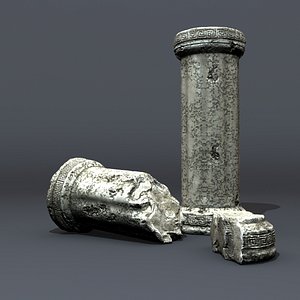 Damaged Pillars