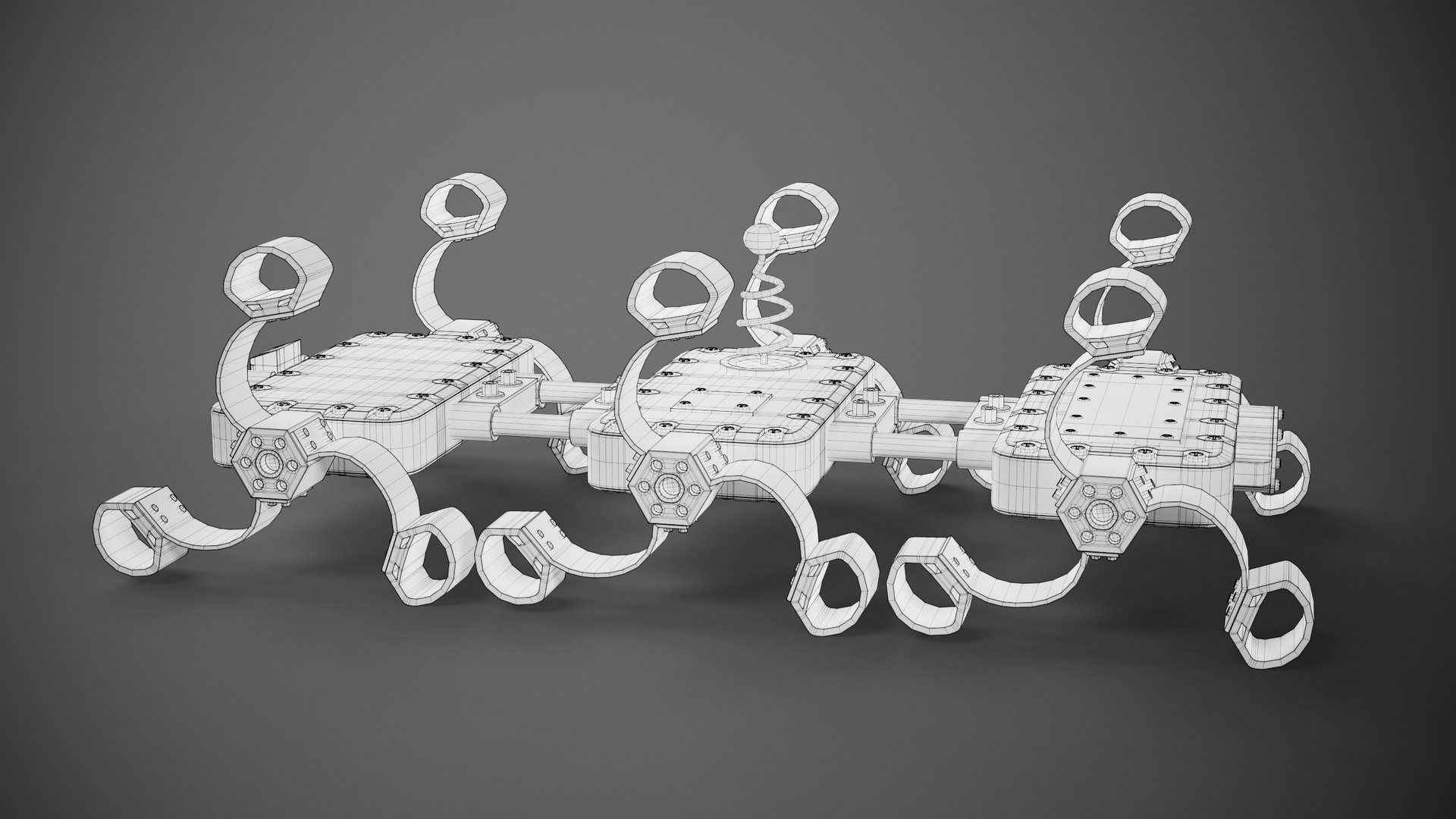 Scout Crawler Moon Rover Vehicle 3D - TurboSquid 2059954