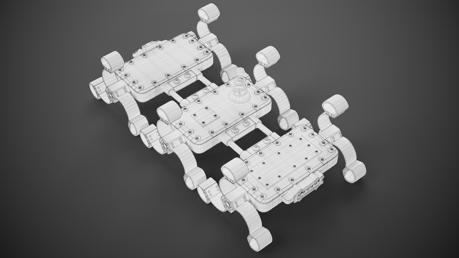 Scout Crawler Moon Rover Vehicle 3D - TurboSquid 2059954