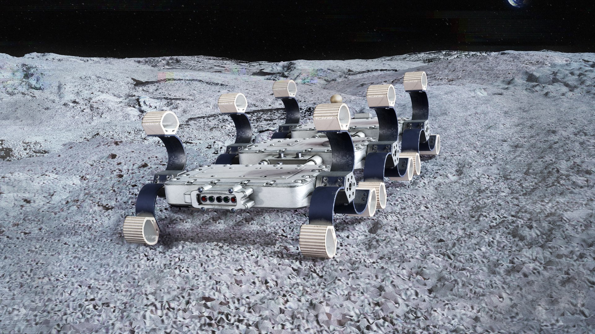 Scout Crawler Moon Rover Vehicle 3D - TurboSquid 2059954