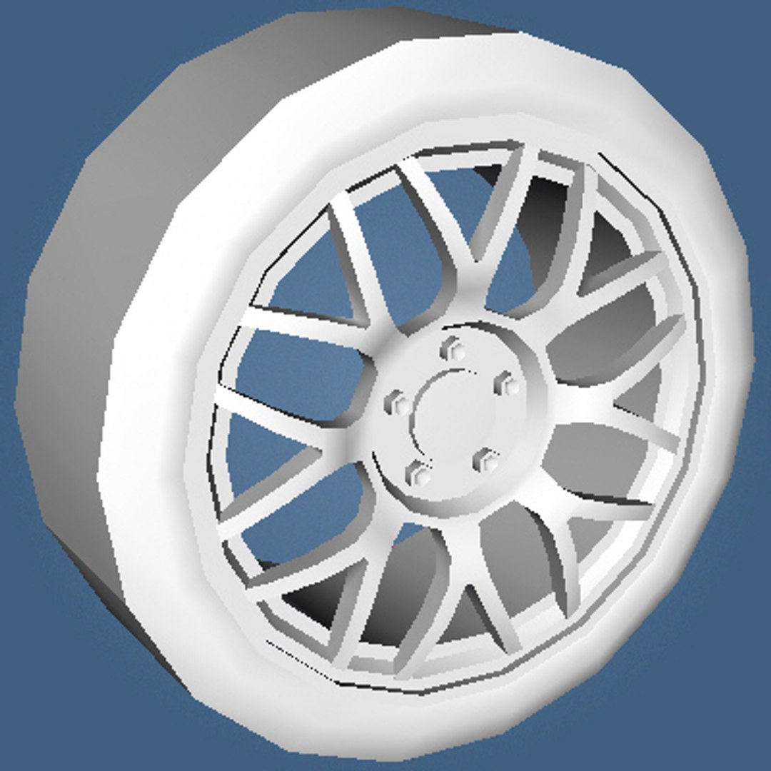 Wheel Subaru Impreza Wrx Sti 3d Model