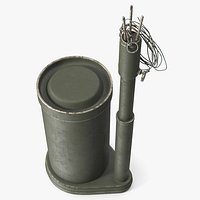 Vintage US Army M2 Anti Personnel Mine Green
