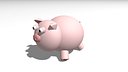 Game Ready Cartoon pig