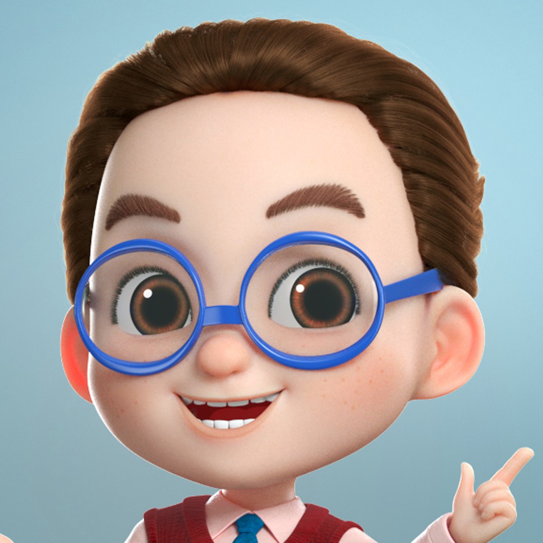 Boy Expressions 3D Model - TurboSquid 1417784