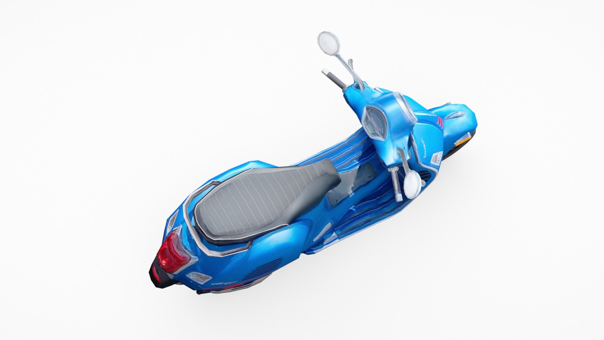 2022 Vespa GTS 300 HPE Super Sport 3D Model - TurboSquid 2278795