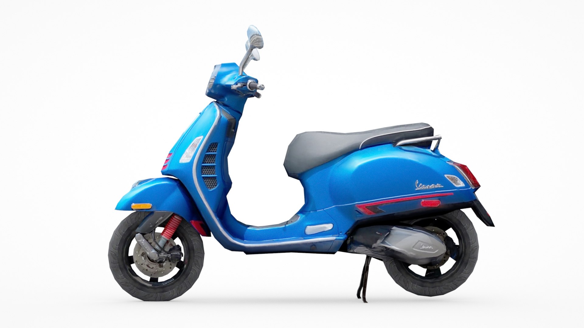 2022 Vespa GTS 300 HPE Super Sport 3D Model - TurboSquid 2278795