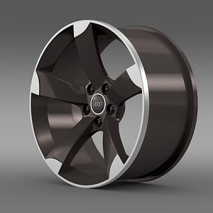 audi r8 spyder rim 3ds