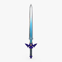 Master Sword PBR Game Ready
