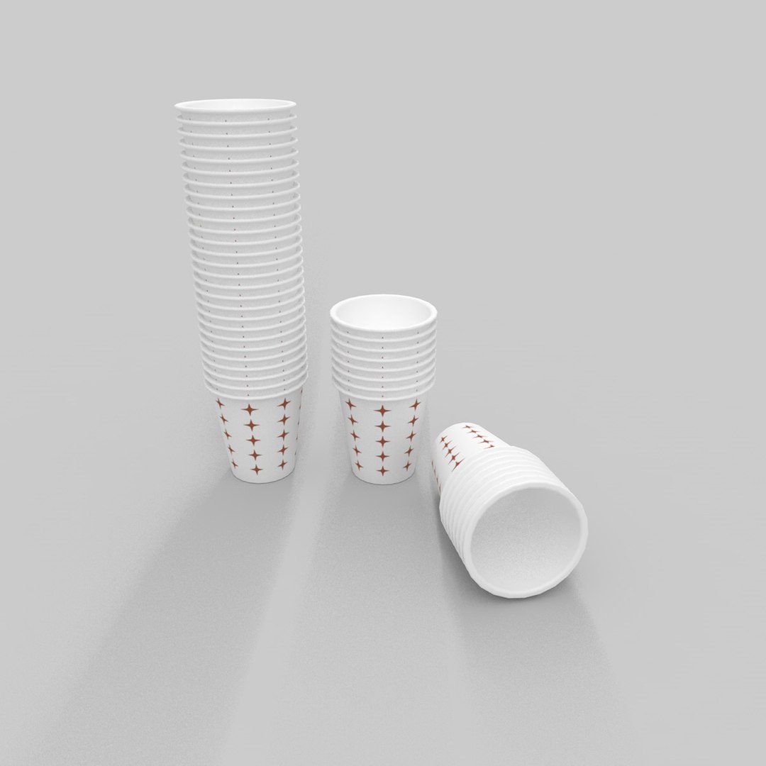 Free Paper Cup 3d Model