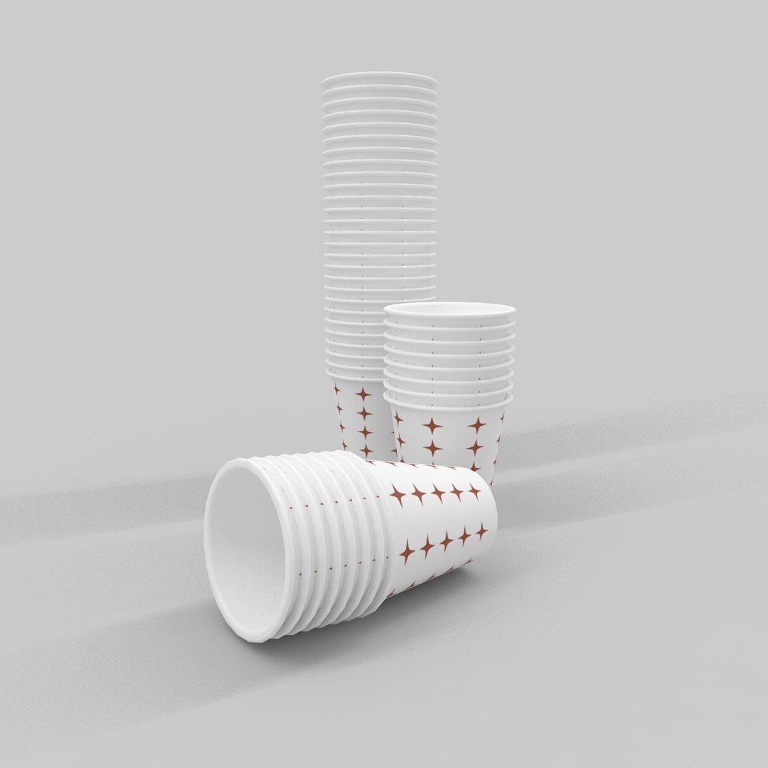 Free Paper Cup 3d Model