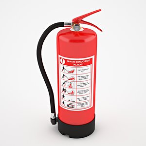 extinguisher 3d max