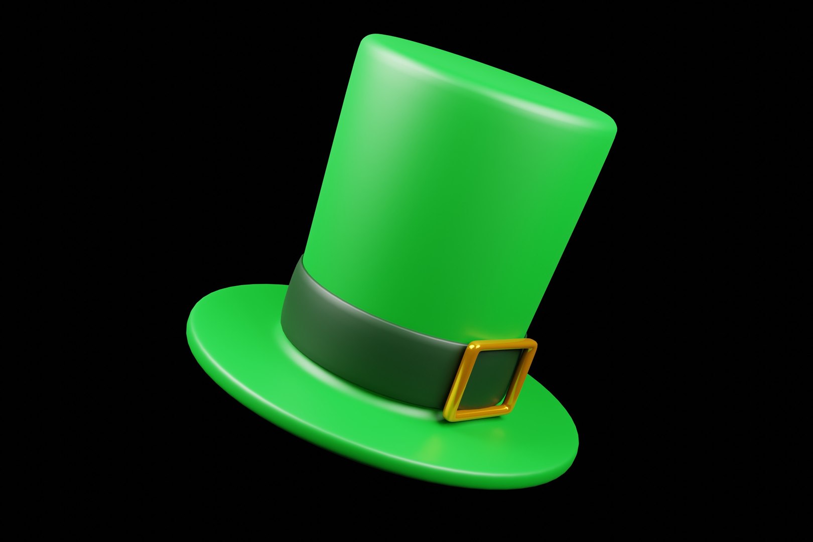 3D Saint Patrick Hat Model - TurboSquid 2158603
