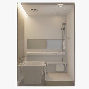 3D model Japan UNIT BATHROOM 1616 Housetec