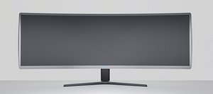 3D monitor blender