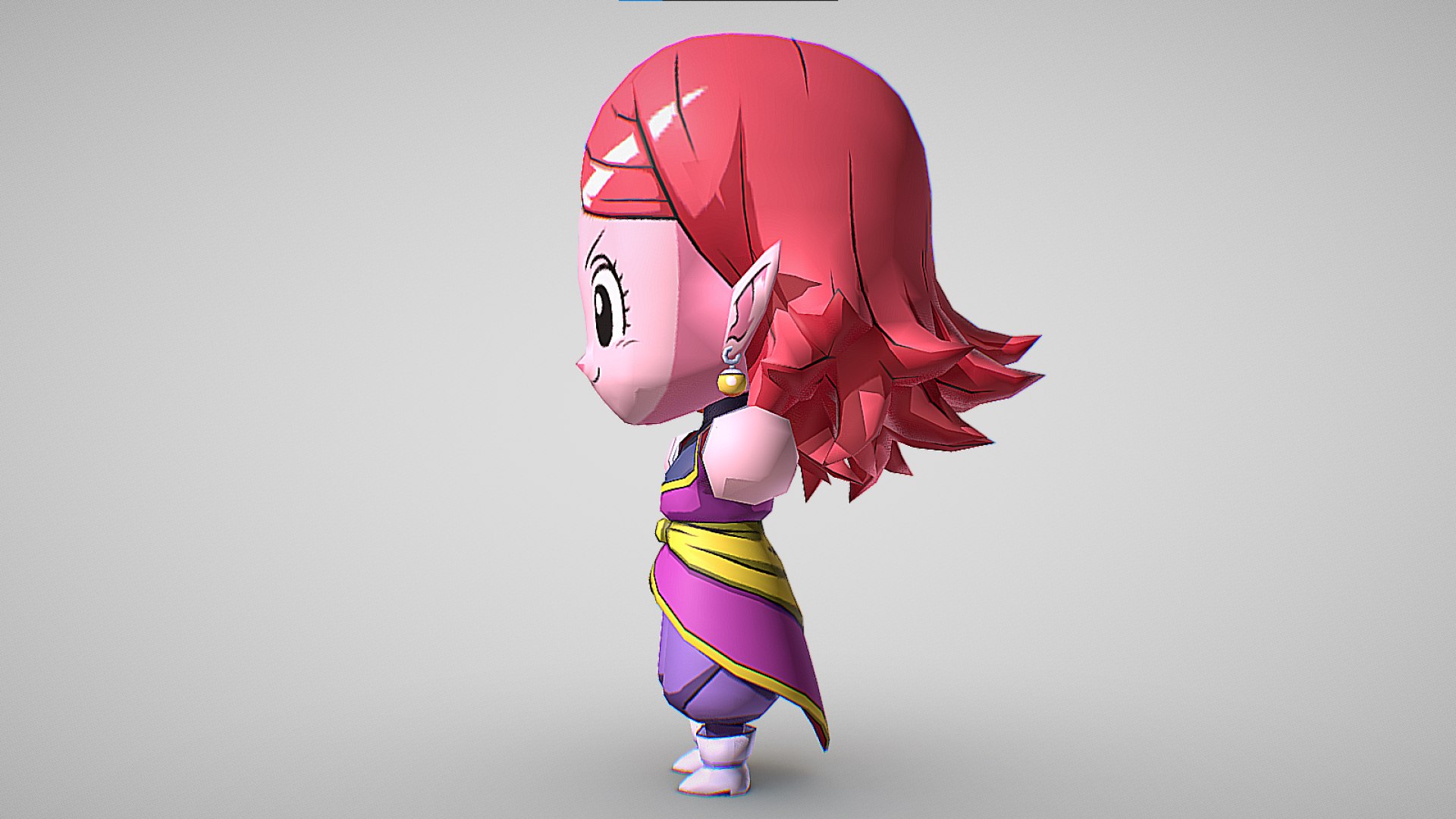 Chronoa - Supreme Kai Of Time -Dragon Ball - Fighter Z 3D - TurboSquid ...