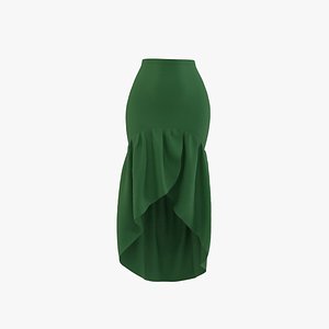 Woman Skirt Green
