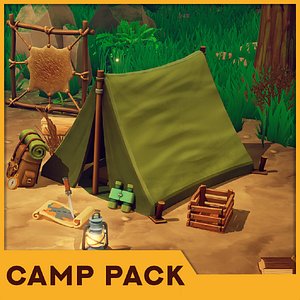 EMBERLIGHT - Stylized Camp Pack - Unreal and Unity Assets