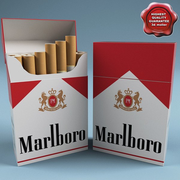Marlboro-Zigaretten 3D-Modell - TurboSquid 461191