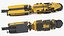 Mobile Tunnel Boring Machine Yellow Rigged model