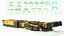 Mobile Tunnel Boring Machine Yellow Rigged model