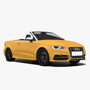 Audi S3 Cabriolet 3D model