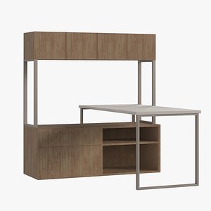 voi combact desk l shape