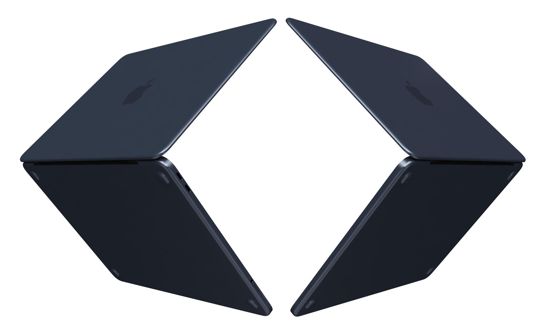 3D Apple Macbook Neo Indigo Model - TurboSquid 2549280