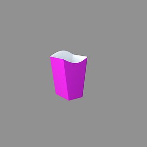 Popcorn Box v2 Pink