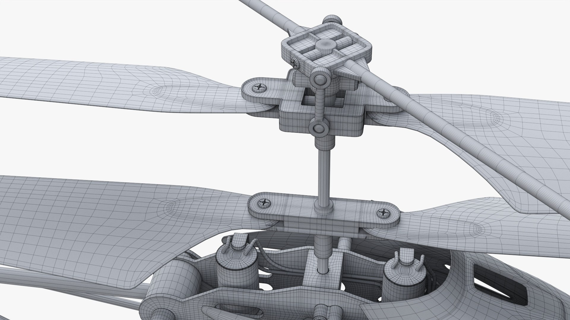 Remote-controlled Mini Helicopter 3D Model - TurboSquid 1733464