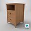 Comodino in legno