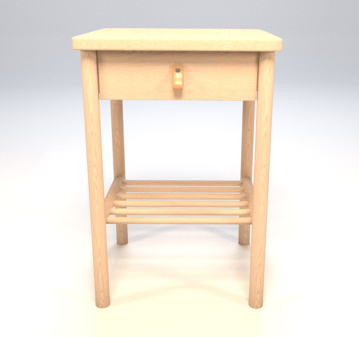 Bedside Table 3D - TurboSquid 1838962