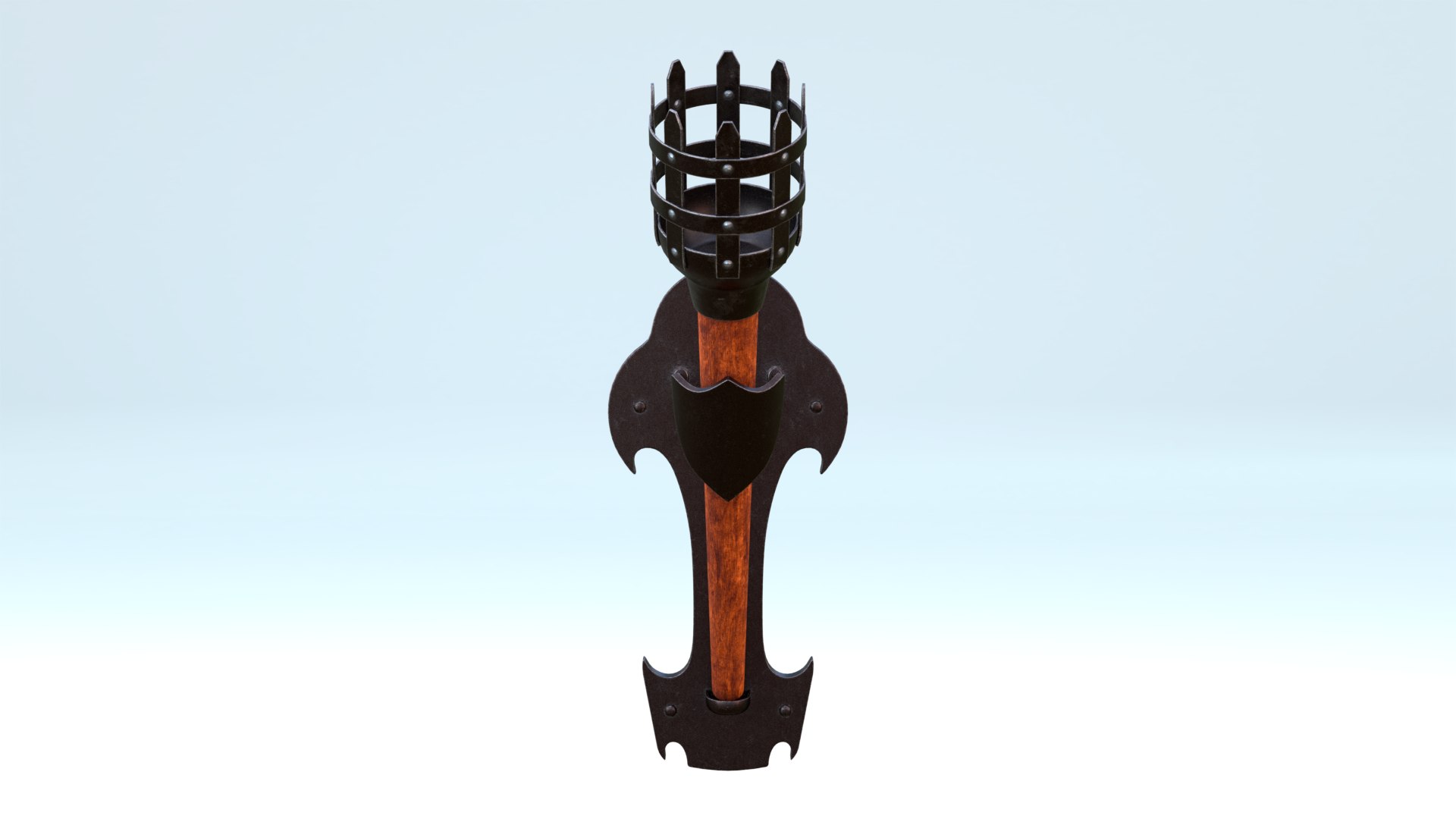 3D Wall Torch - TurboSquid 1977218
