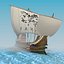 Roman Warship Bireme