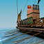 Roman Warship Bireme