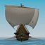 Roman Warship Bireme